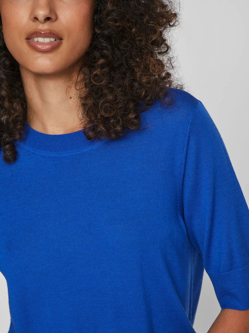 T-shirt en maille Rouge by Vila Vizui Limoges