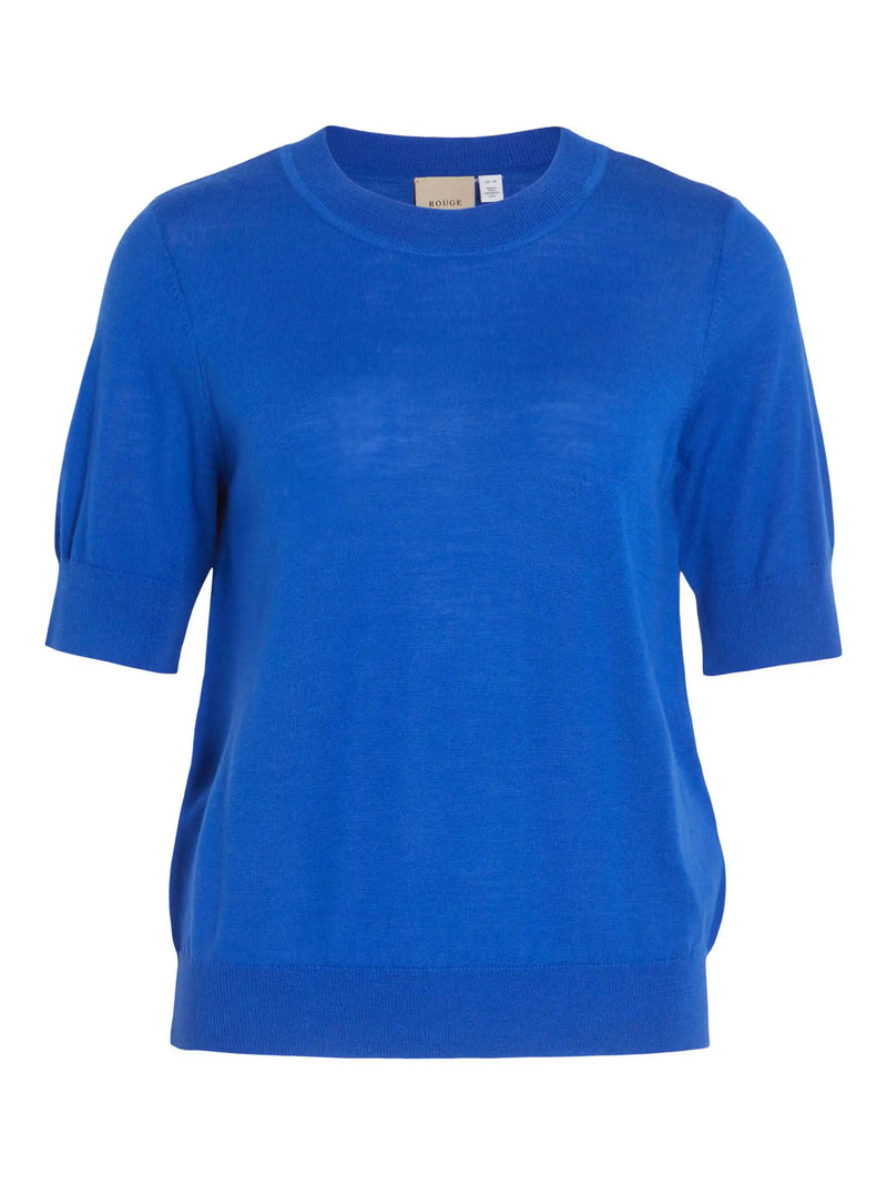 T-shirt en maille Rouge by Vila Vizui Limoges