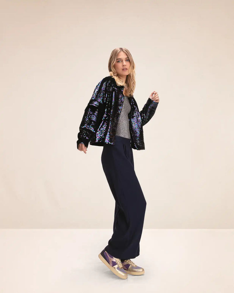 Veste à sequins Karma Koma Irène Beetle