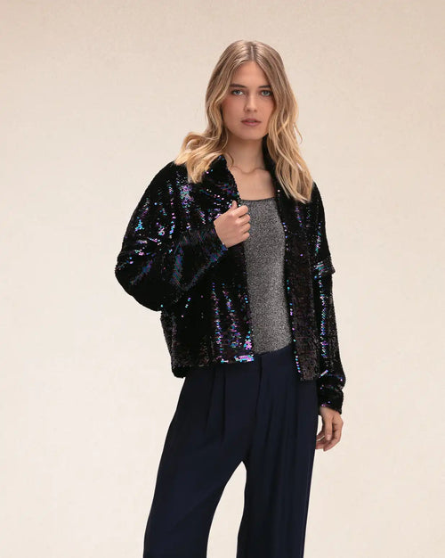 Veste à sequins Karma Koma Irène Beetle