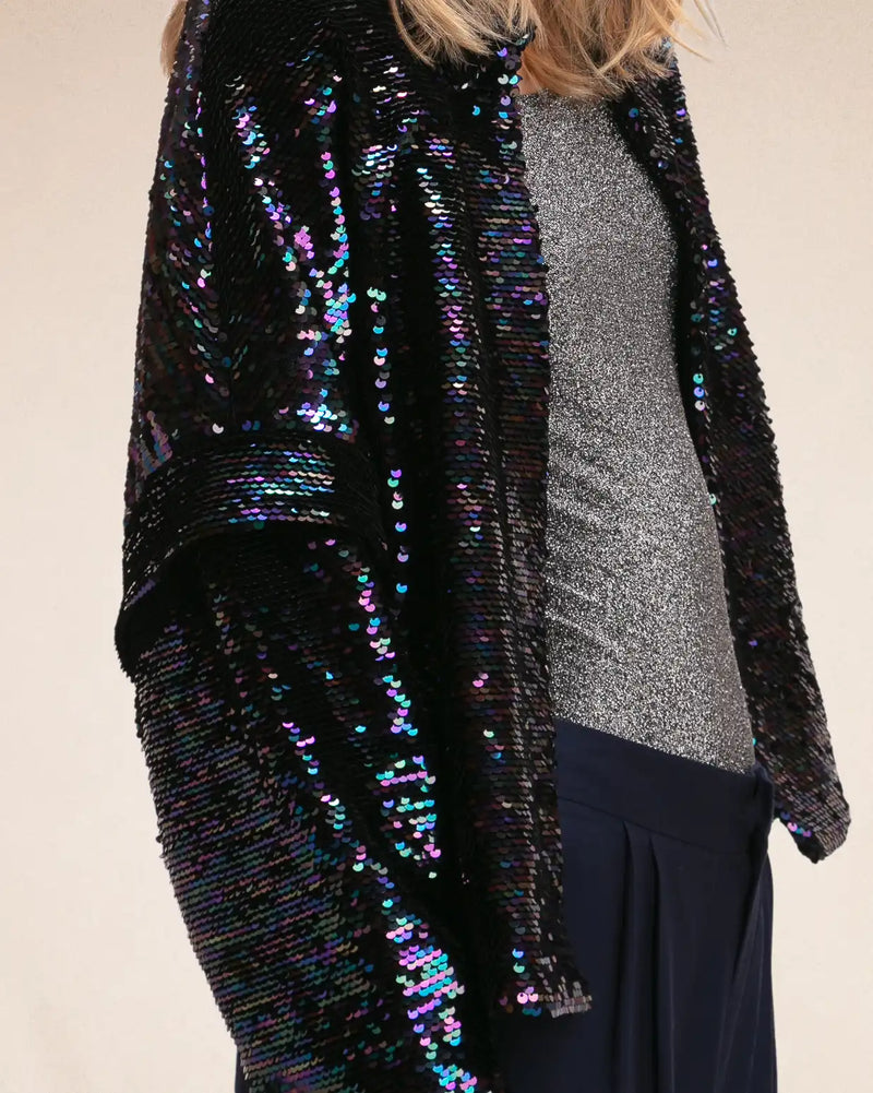 Veste à sequins Karma Koma Irène Beetle
