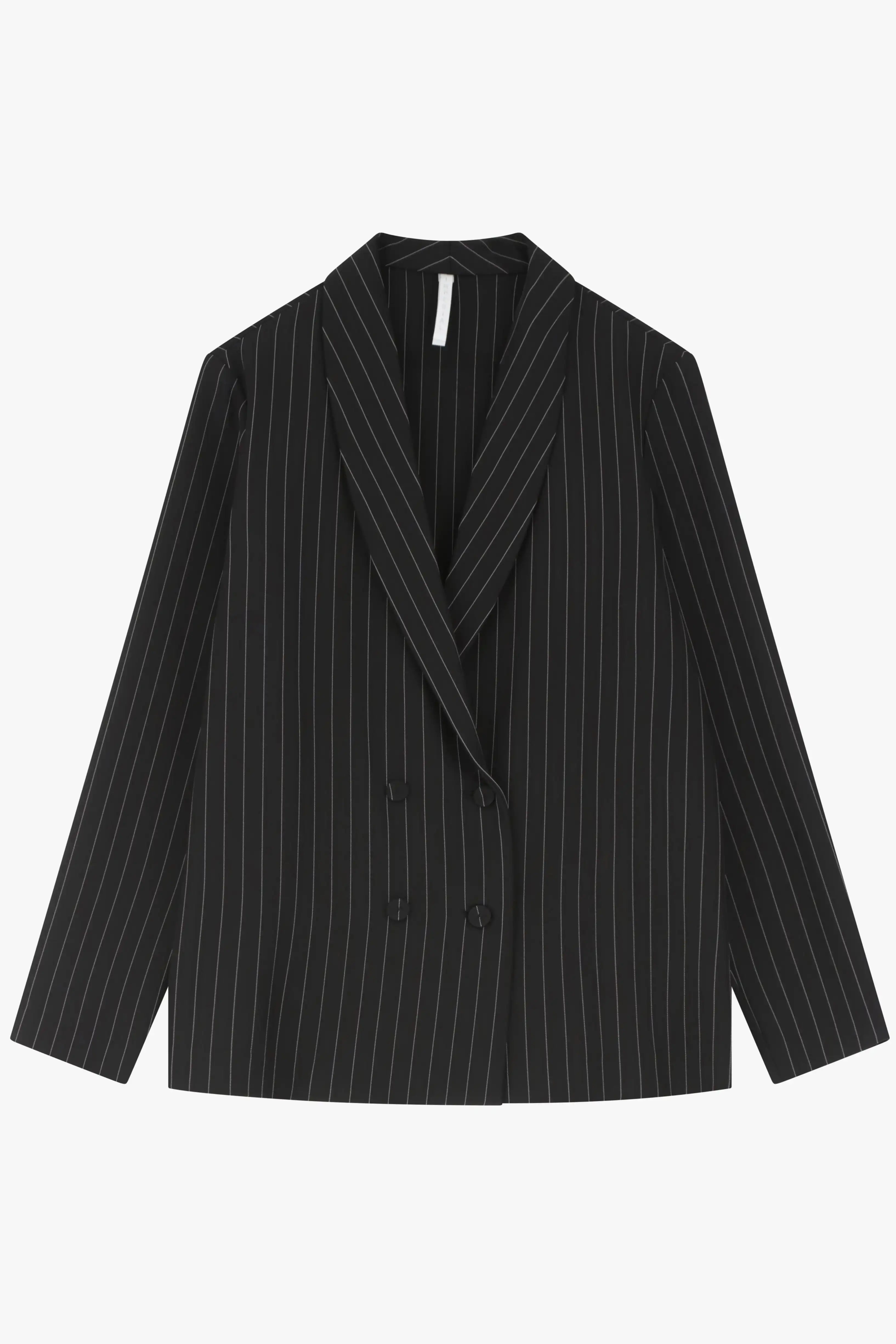 Blazer Imperial 4 boutons à rayures Nero