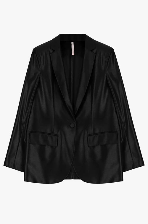 Veste Blazer Imperial 1 bouton Irisée Nero