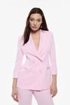 Blazer de smoking Imperial croisé Rosa Confetto