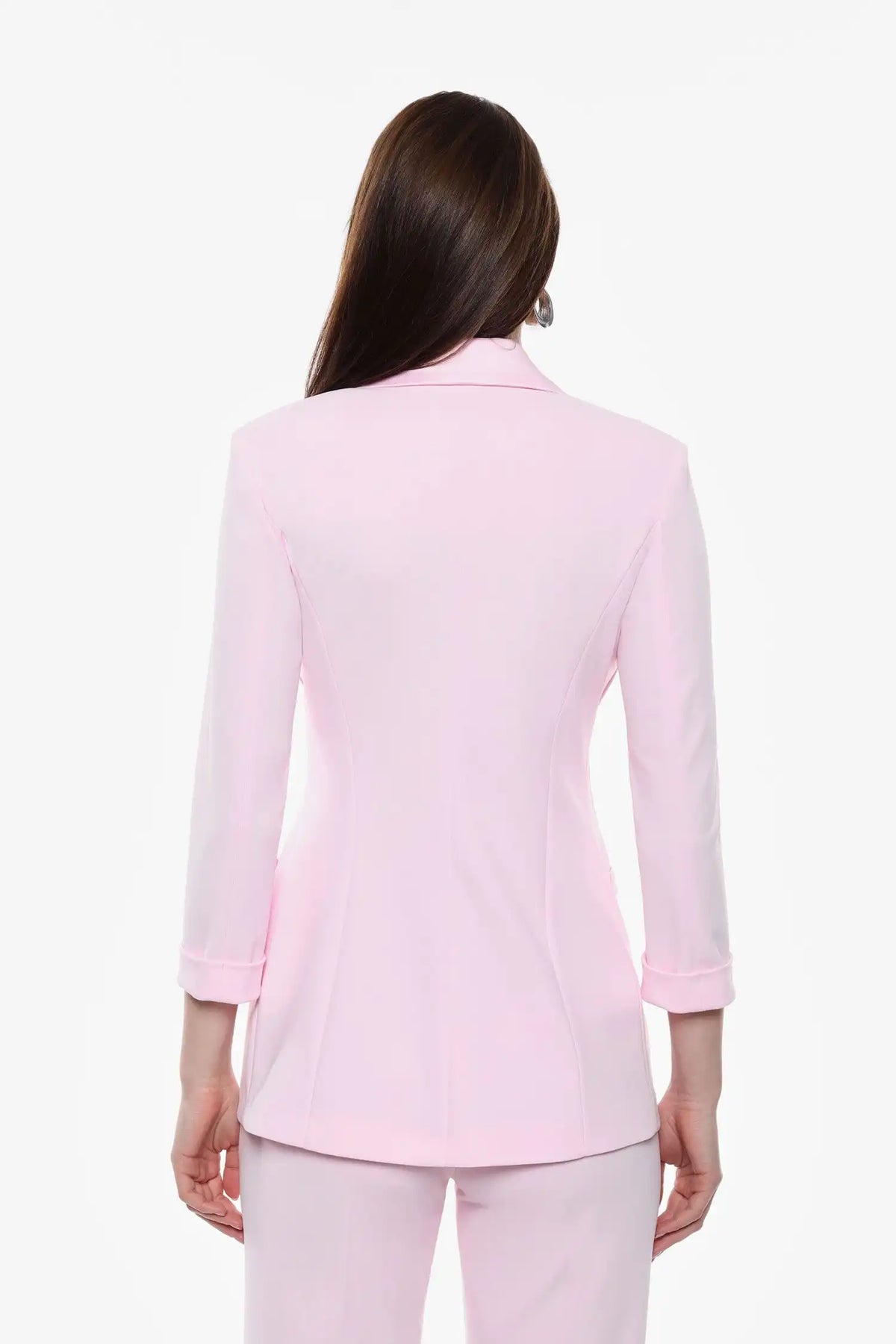 Blazer de smoking Imperial croisé Rosa Confetto