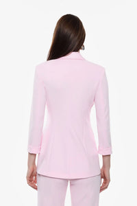 Blazer de smoking Imperial croisé Rosa Confetto
