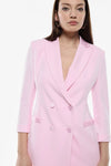 Blazer de smoking Imperial croisé Rosa Confetto