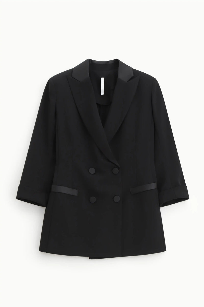 Blazer de smoking Imperial croisé Nero