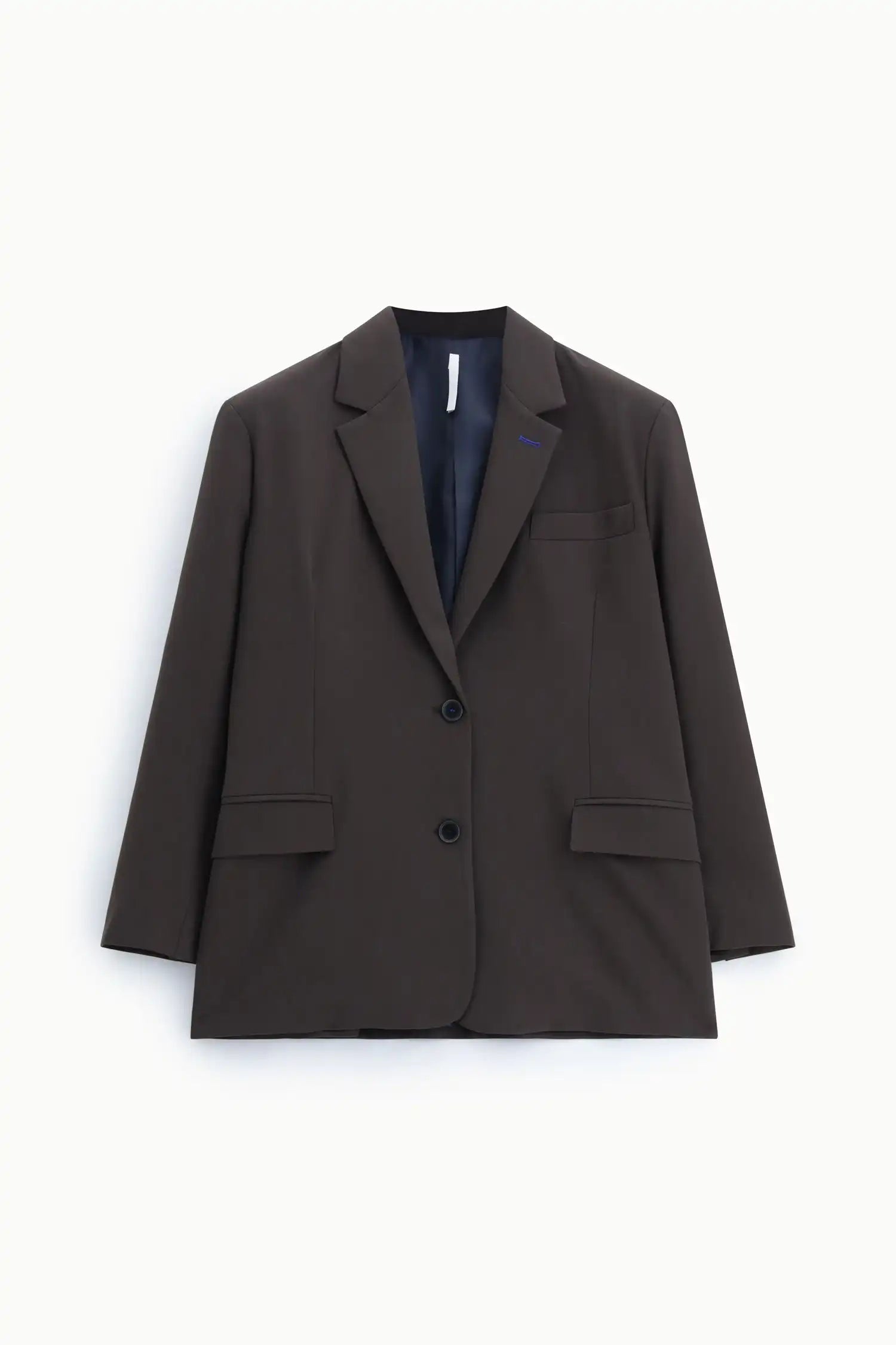 Blazer Oversize Imperial détail marine Dark Coffee