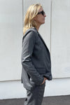 Blazer Imperial un bouton à rayures irisé Grigio