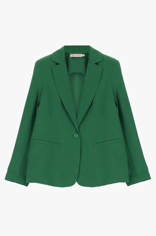 Veste Blazer Please un bouton Green