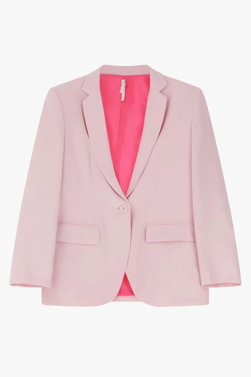 Blazer un bouton Imperial Rosa Confetto
