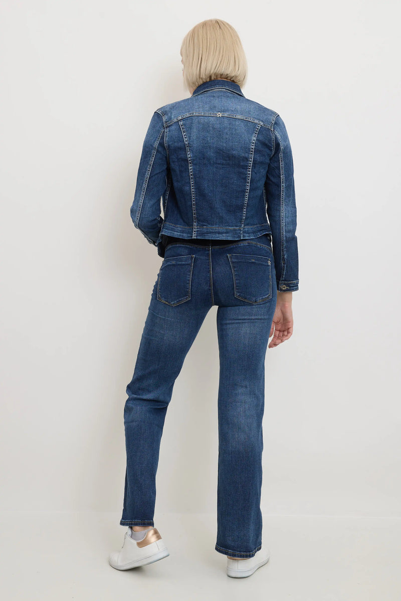 Veste PLACE DU JOUR en Denim Bleu Jeans Livraison GRATUITE Boutique Access Nykita