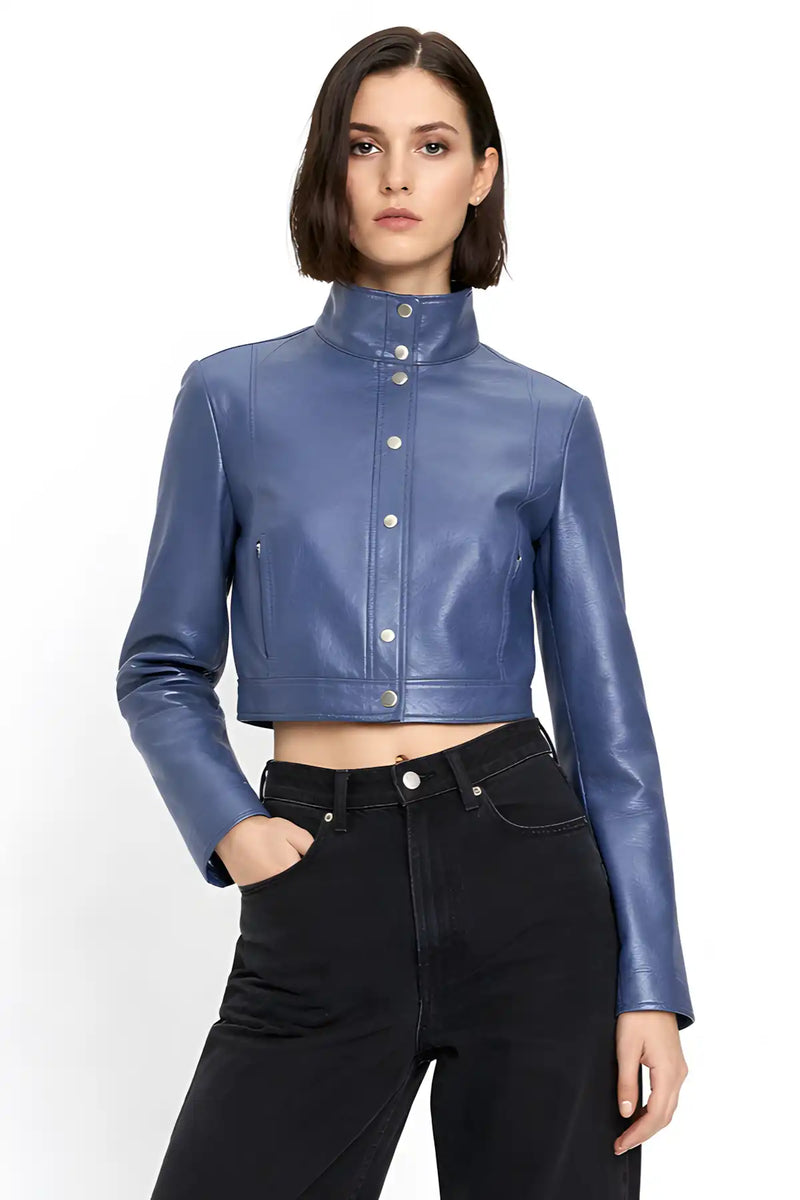 Blouson vinyle Imperial Avio