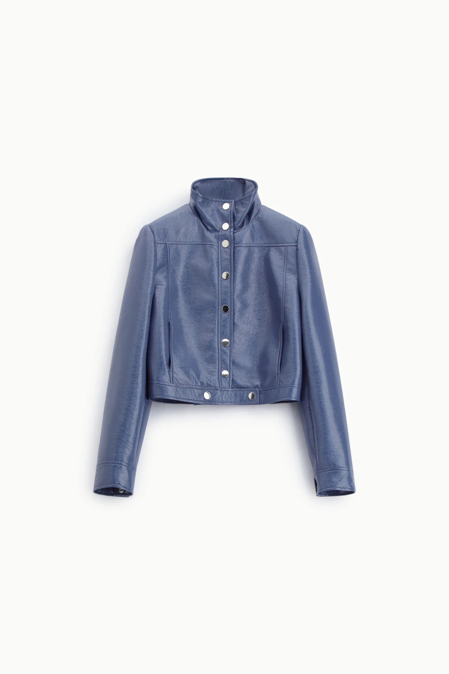 Blouson vinyle Imperial Bleu Avio