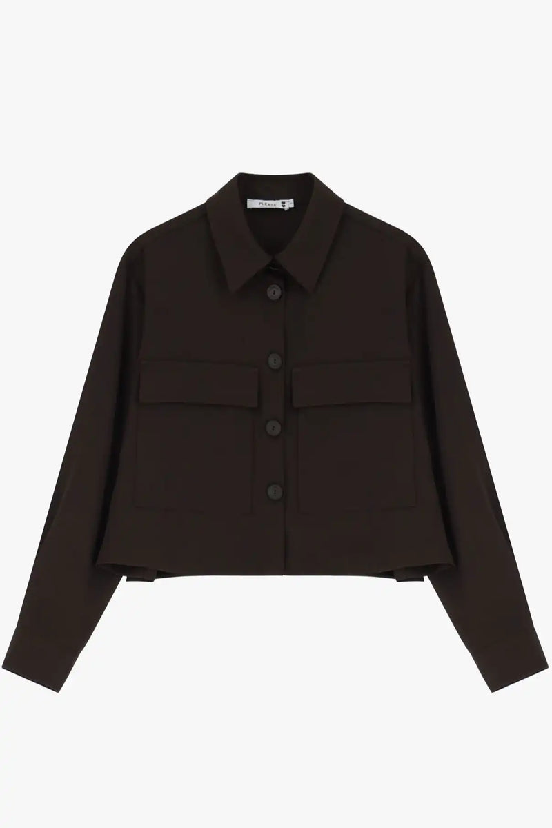 Veste Please avec poches Cioccolato