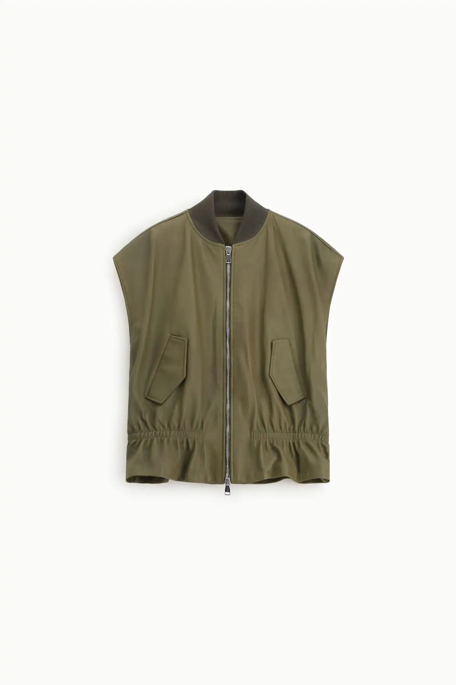 Veste sans manches en cuir Imperial Militare