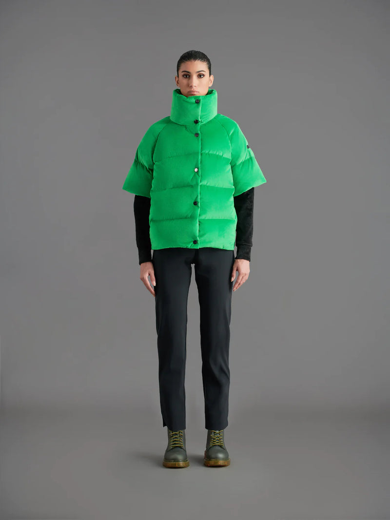 Doudoune manches courtes RRD Velvet Tubic Verde Prato