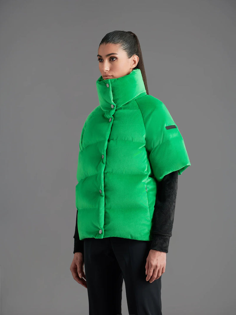 Doudoune manches courtes RRD Velvet Tubic Verde Prato