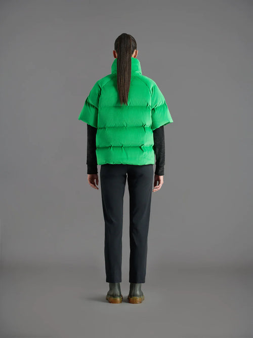Doudoune manches courtes RRD Velvet Tubic Verde Prato