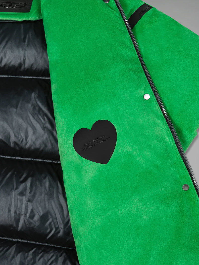 Doudoune manches courtes RRD Velvet Tubic Verde Prato