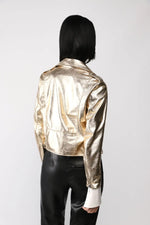 Veste Imperial Effet Métallisé Oro