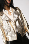 Veste Imperial Effet Métallisé Oro