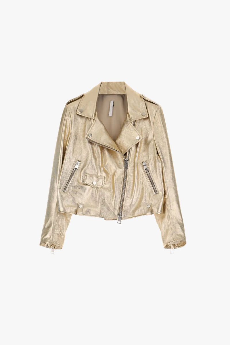 Veste Imperial Effet Métallisé Oro