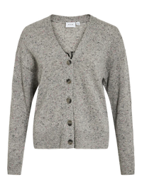 Cardigan Vila Vimusva "Athletic Club" Light Grey Melange
