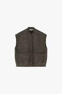 Gilet Please Tweed et Sequins Moro