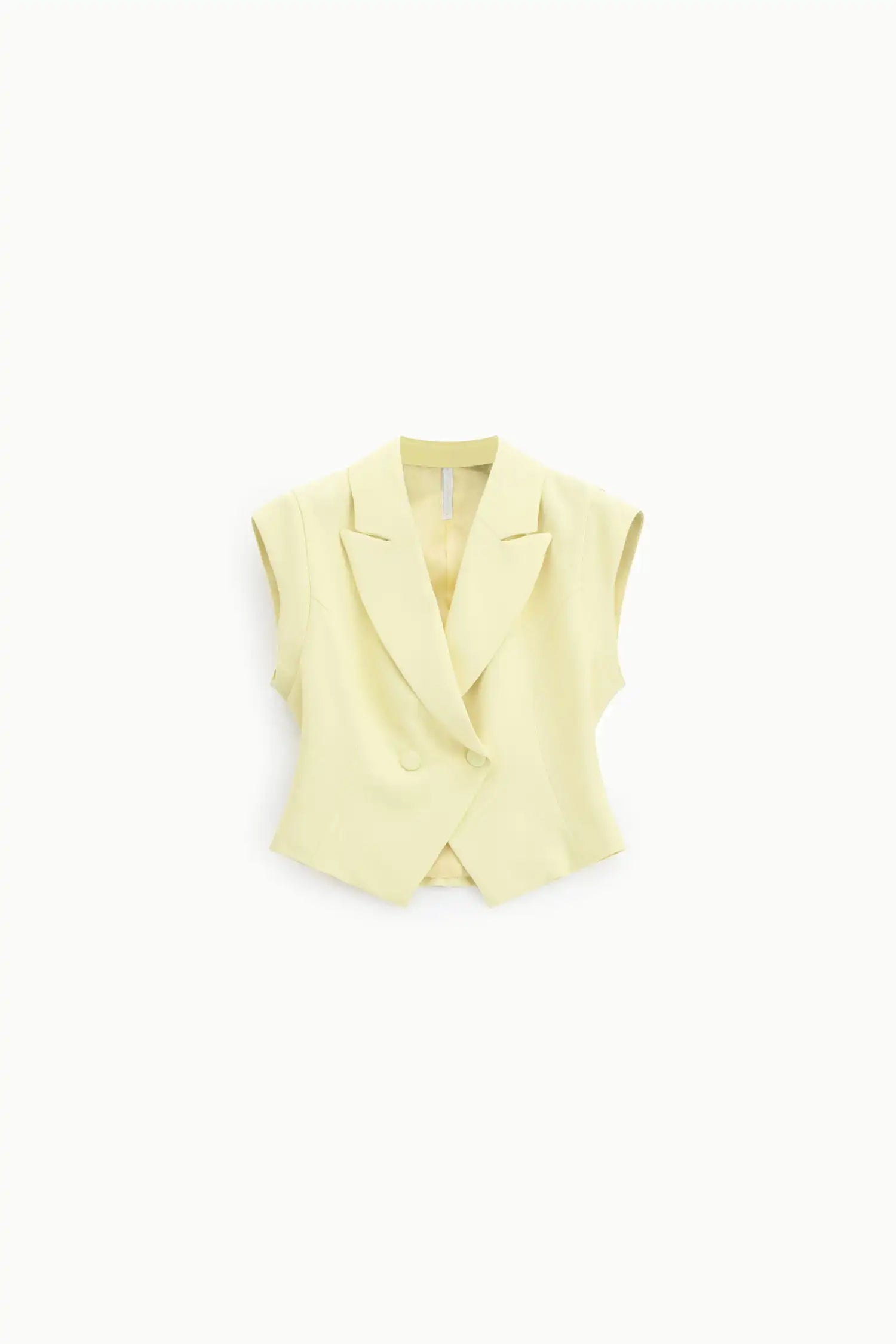 Gilet Imperial croisé Canarino
