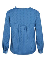 Chemise Vila Vimiel Lightning L/S Federal Blue