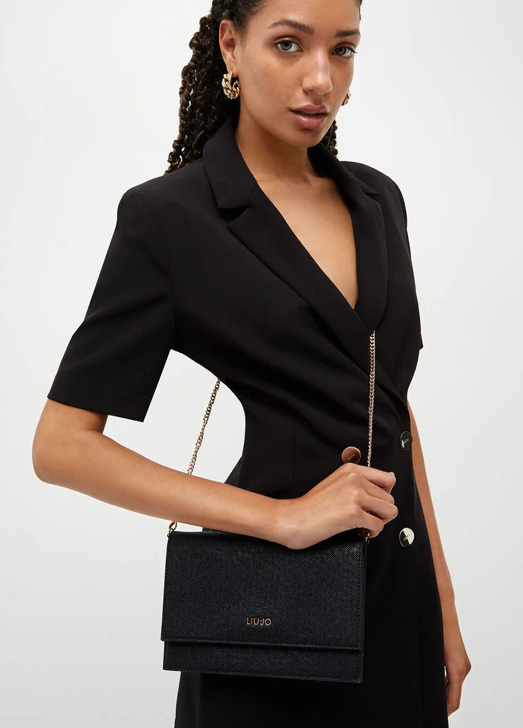Sac à Bandoulière Liu Jo Noir Petit Format
