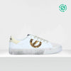 Baskets No Name Strike Side Nappa/P.Zebra White/Natural