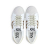 Baskets No Name Strike Side Nappa/P.Zebra White/Natural