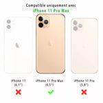 Coque Iphone 11PRO MAX La Coque Française transparente avec anneaux