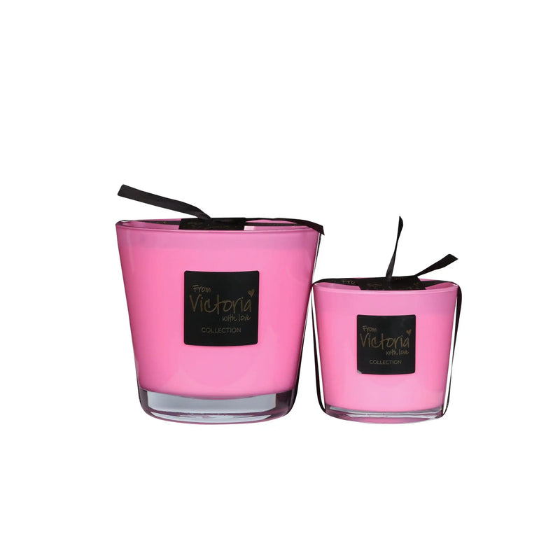 Bougie Victoria Glossy Pink