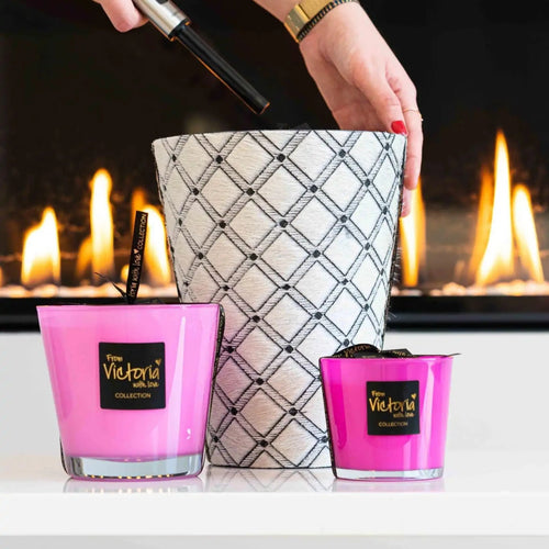 Bougie Victoria Glossy Pink