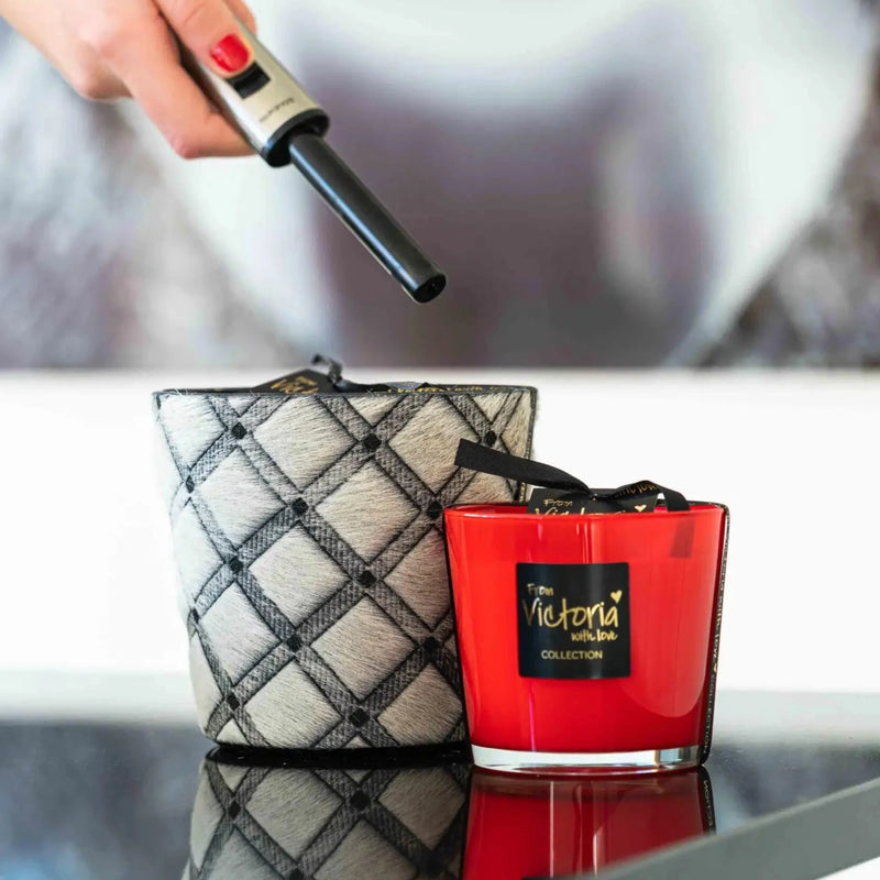 Bougie Victoria Glossy Red Summer