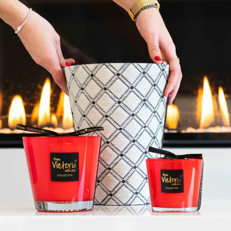 Bougie Victoria Glossy Red Summer