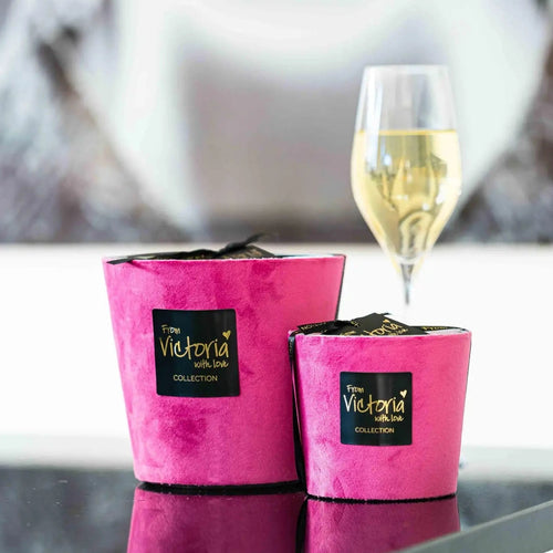 Bougie Victoria Velvet Fushia