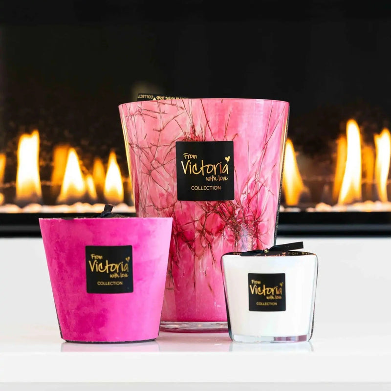 Bougie Victoria Velvet Fushia