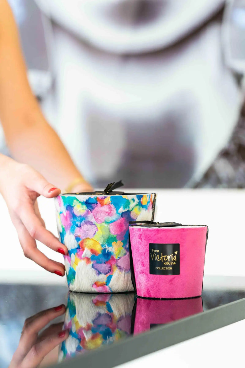Bougie Victoria Velvet Fushia