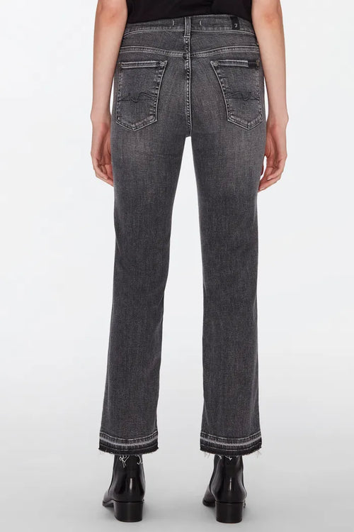 Jeans Seven Straight Crop Soho Grey