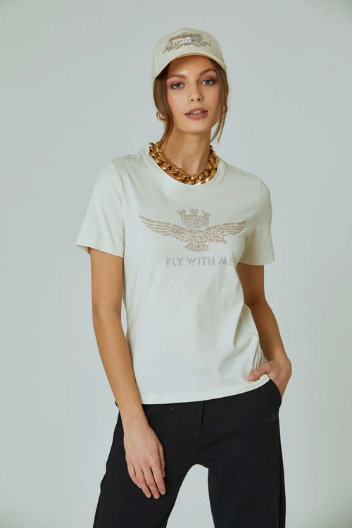 T-shirt Aeronautica Militare Ghiacco