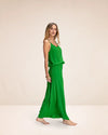 Robe longue Karma Koma Anna Dos nu Lime