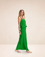 Robe longue Karma Koma Anna Dos nu Lime