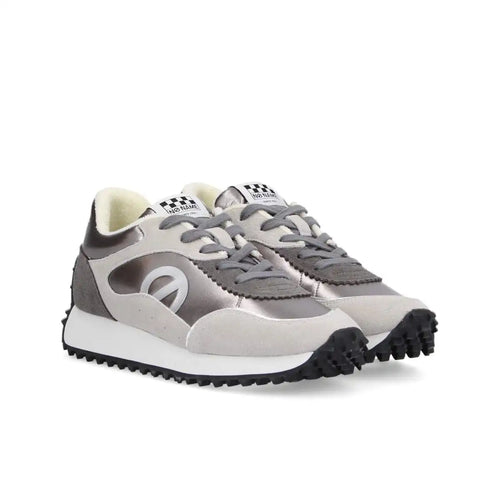 Baskets No Name Punky Jogger Alux/Suede - Carbone/L.Grey