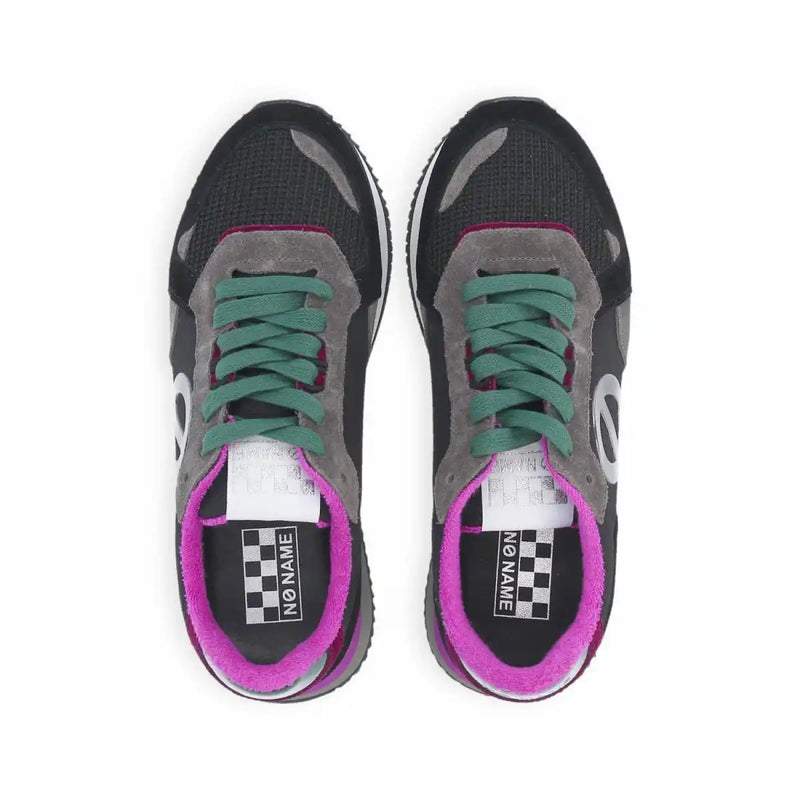 Baskets No Name Mia Jogger Black/Ardoise