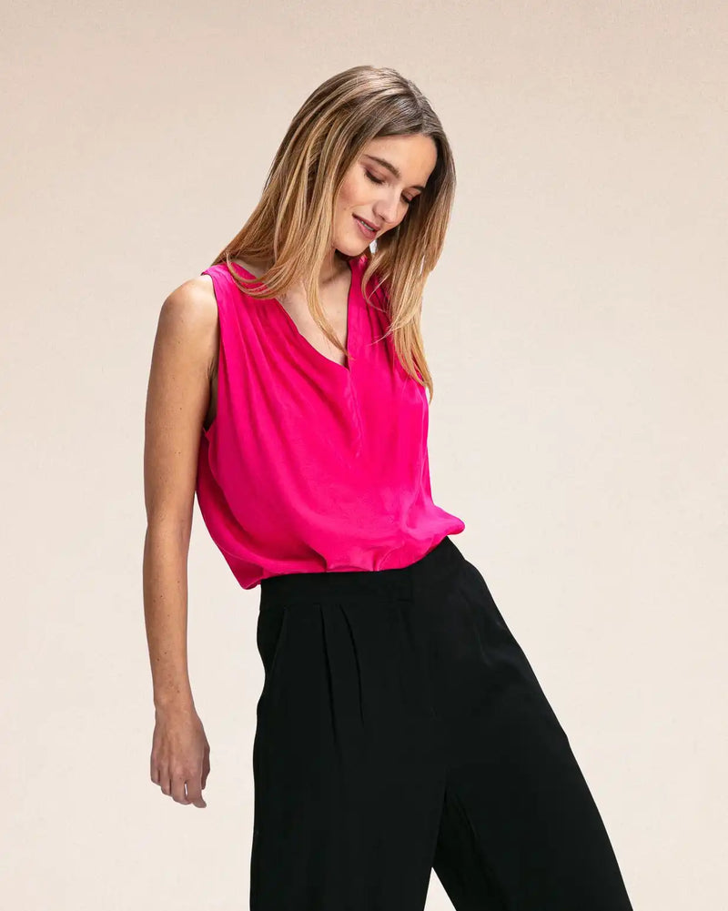 Top Karma Koma Bene Rose Fluo